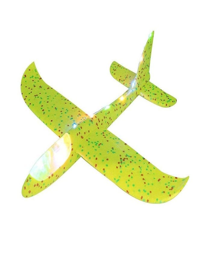 Pluspicks Large Airplane of Foam Plane with & Flashing Light, Flying Aircraft for Kids(Multicolor) - Image 2